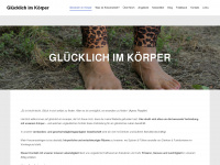 gluecklich-im-koerper.de Webseite Vorschau