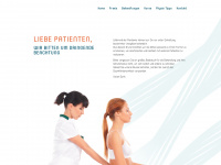 physiotherapie-gerner.de Webseite Vorschau