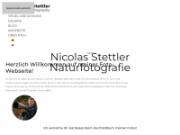 nicolas-stettler.ch Webseite Vorschau