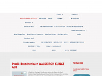 waldkirch-klingt-gut.de Webseite Vorschau