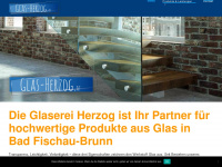 glas-herzog.at Webseite Vorschau