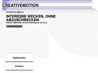 creativemotion-online.de Webseite Vorschau