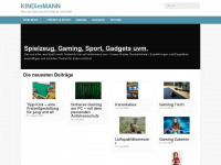 kindimmann.com Webseite Vorschau
