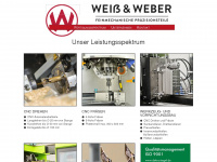 weiss-weber.com Webseite Vorschau