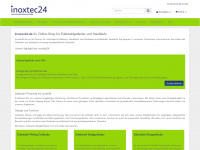 inoxtec24.de Webseite Vorschau