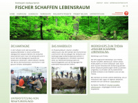 fischerschaffenlebensraum.ch Webseite Vorschau