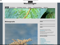 wortbehagen.wordpress.com Webseite Vorschau