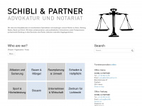 schibli-partner.ch Webseite Vorschau