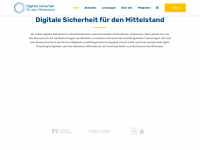 digitale-sicherheit-mittelstand.de Webseite Vorschau