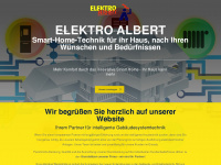 elektro-albert.com Webseite Vorschau