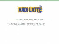 andilatte.com Webseite Vorschau