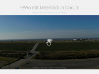 dorum-meerblick.de Webseite Vorschau