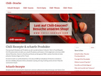 chili-drache.com Webseite Vorschau