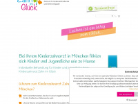 zahn-im-glueck.de Webseite Vorschau
