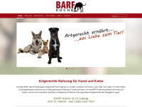 barf-kueche.de Webseite Vorschau