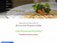cafegschaffig.ch Webseite Vorschau