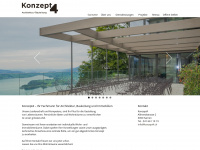 konzept4.ch Webseite Vorschau