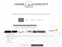 homeconcept-tegernsee.de Webseite Vorschau