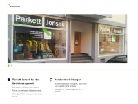 parkett-jonsek.de Webseite Vorschau