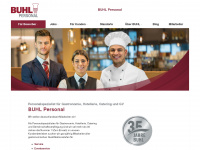 buhl-personal.de Webseite Vorschau
