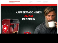 kaffeemaschinen-klinik-berlin.de Webseite Vorschau