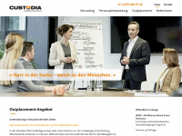 custodia.ch Webseite Vorschau