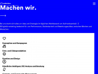 wolkeblau.com Webseite Vorschau