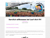 lauf-dich-fit.de Webseite Vorschau