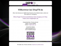 shopfm.de Webseite Vorschau