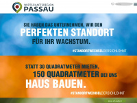 wirtschaftsregion-passau.de Webseite Vorschau