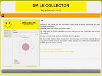 smile-collector.com Webseite Vorschau