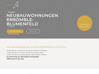 ensomble-blumenfeld.ch Webseite Vorschau