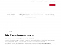 local-e-motion.de Webseite Vorschau