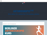arthroskopie-live.de Webseite Vorschau