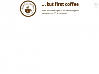 but-first-coffee.de Webseite Vorschau