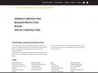 b-construction.info Webseite Vorschau