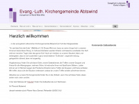 abtswind-evangelisch.de Webseite Vorschau