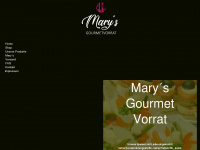 gourmet-vorrat.com Webseite Vorschau