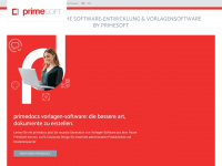 primesoft-group.com Webseite Vorschau