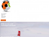 fussballgolf-sembach.de Webseite Vorschau