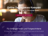 deutschkurs-online-lernen.de Webseite Vorschau