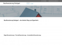 baufinanzierung-stuttgart.com Webseite Vorschau