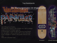 trapskateboards.com Webseite Vorschau