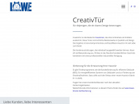 creativtuer.de Webseite Vorschau
