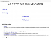 aditsystems.info Webseite Vorschau