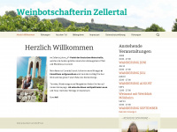 weinbotschafterin-zellertal.de Webseite Vorschau