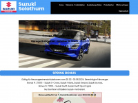 suzuki-solothurn.ch Webseite Vorschau