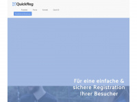 quickreg.ch Webseite Vorschau