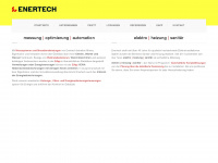 enertech.ch Webseite Vorschau