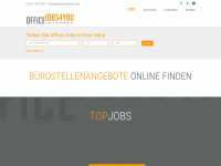 officejobs4you.de Webseite Vorschau